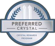 crystal rewards program badge