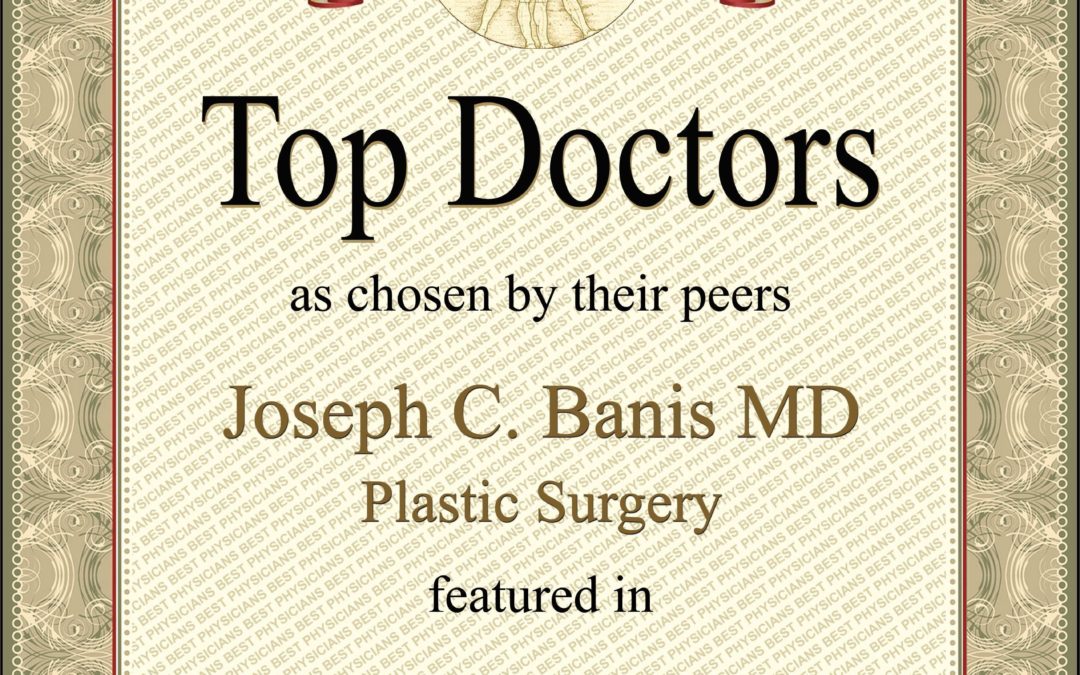 Dr. Banis is a “TopDoc”